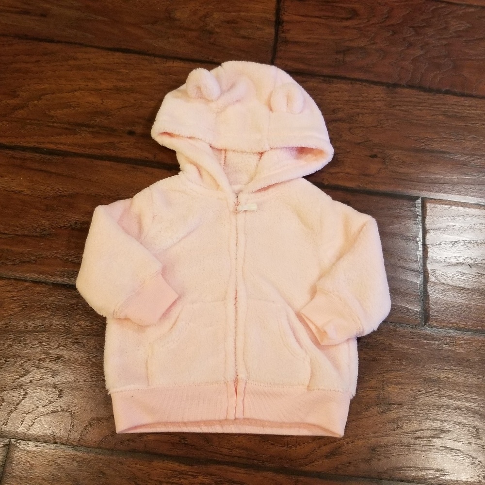 Carter's bear hooded top